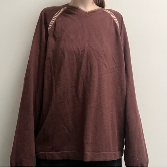 Brown Tommy Hilfiger Vneck - Picture 3 of 11